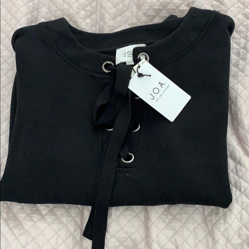 Women’s JOA black sweater
